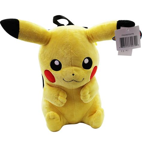 backpack pikachu|pikachu backpack plush.